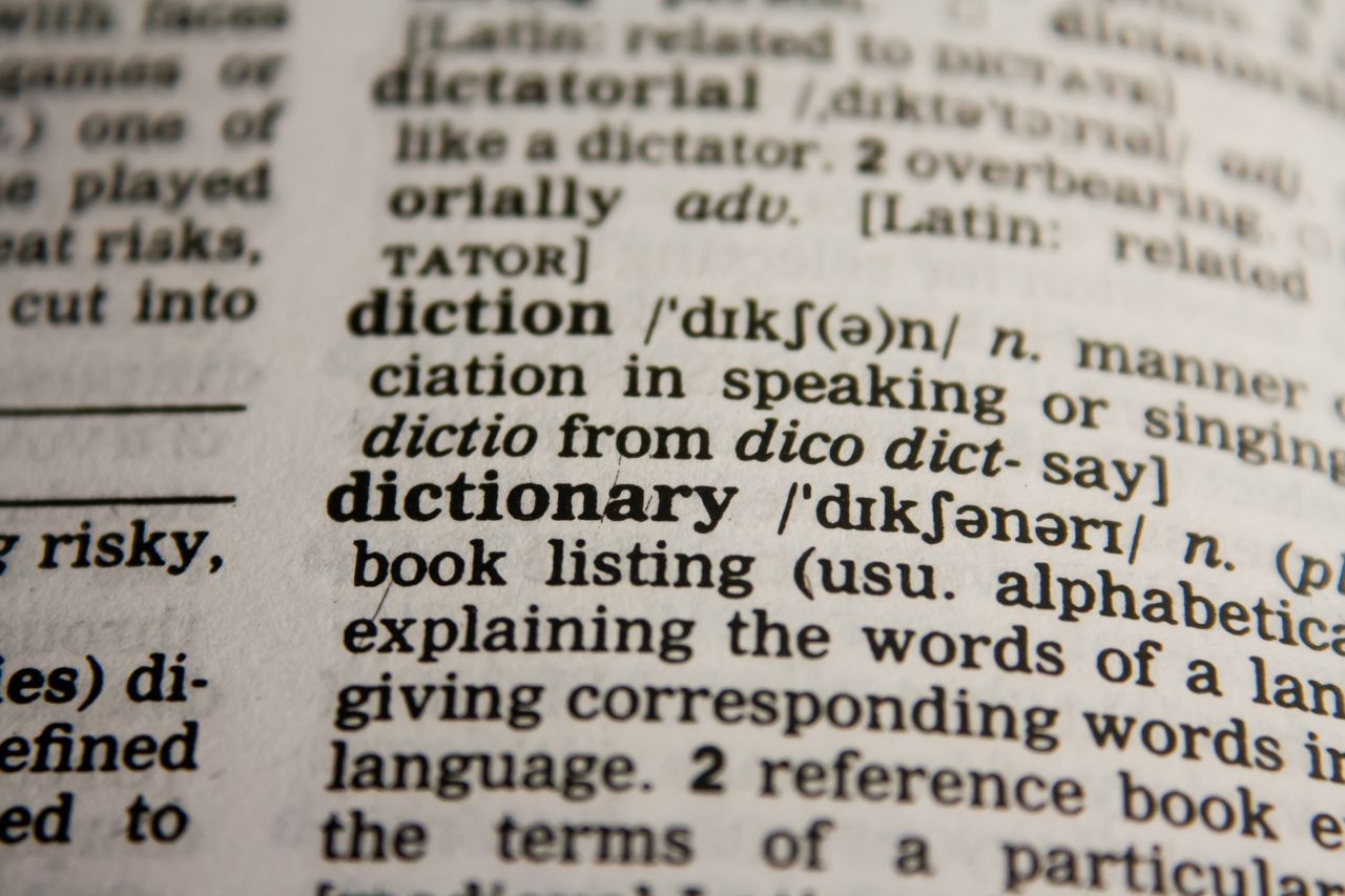 dictionary words